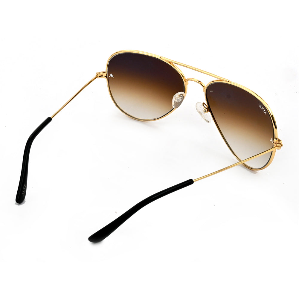 Alte Aviator Sunglass in Gradient Shade.
