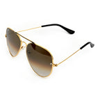 Alte Aviator Sunglass in Gradient Shade.