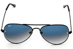 Alte Aviator Sunglass in Gradient Shade.