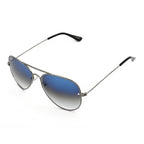 Alte Aviator Sunglass in Gradient Shade.